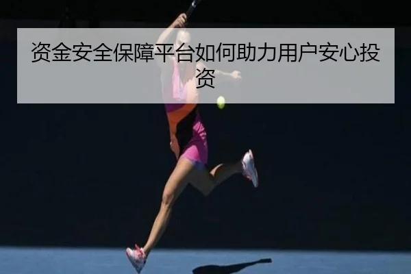 资金安全保障平台如何助力用户安心投资